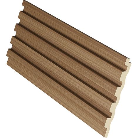 Pannello da parete 3D Set da 3,71m² Colore Legno naturale - Lotto di 8 pezzi - TATIANA (1/4)