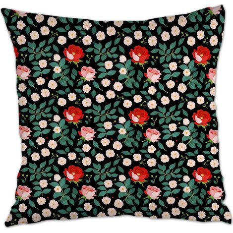 Housse de coussin décorative salon facile d'entretien pour la Saint-Valentin, mariage, anniversaire, naissance de bébé (1/5)