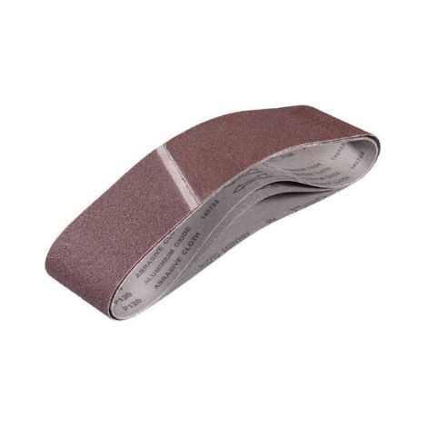 Set 3 nastri abrasivi KWB 100x915mm smerigliatrice banco Einhell grana 60/80/120