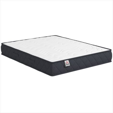 Matelas 160 x 200 cm à mémoire de forme 20 cm deux personnes (1/5)