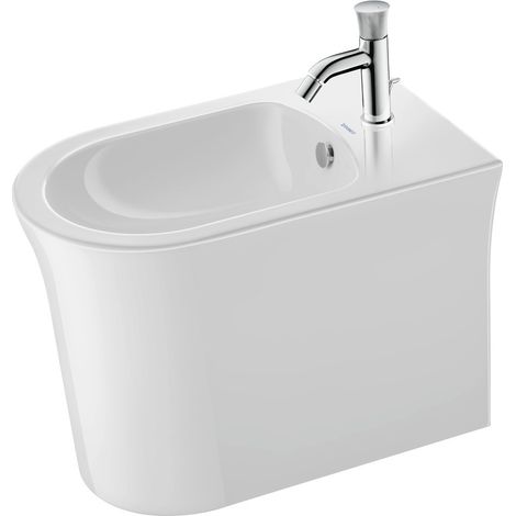 Duravit White Tulip Stand Bidet 370x580mm, 22931, 22931000001 (1/5)