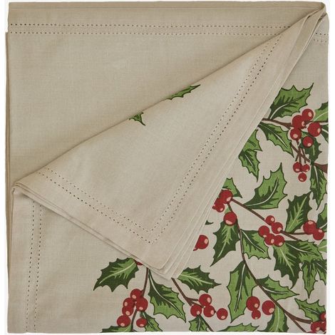 Nappe en coton Firlan 170x250 cm SKLUM Vert Choux (1/5)