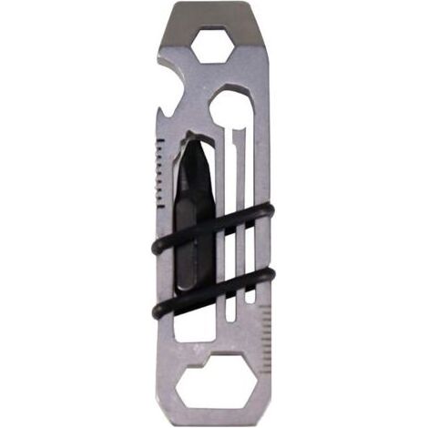 in 1 Stainless Steel Multi-Tool, Multi-Function Can Opener, Stainless Steel, Allen Wrench, EDC Equipment, For Travel, Mountaineering, Camping, Hiking (1/5)
