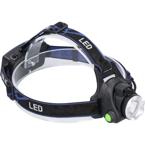Lampe frontale LED à mise au point évolutive, à Induction, pour le Camping, la pêche, l'équitation de nuit (1/5)