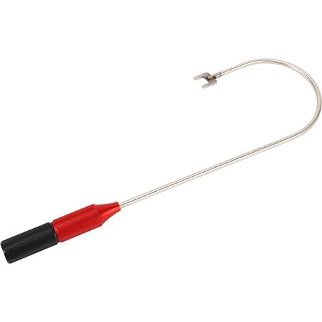 Outil de contournement de serrure à bouton rotatif en forme de J, universel, réglable à 360 degrés, outil d'ouverture de serrure non destructif