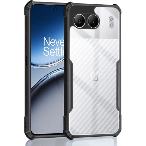 Schutzhülle für OnePlus Nord 4, stoßfest, Hybrid, schwarz (1/5)