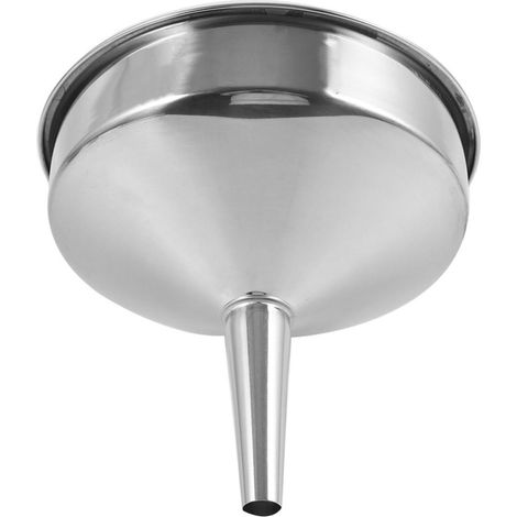Entonnoir Grosse Capacité en Acier Inoxydable à Large Ouverture Facile à Nettoyer pour Carburant Automobile pour Transfert Industriel et Ravitaillement Voitures (1/5)