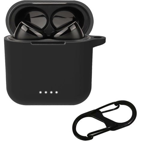 Housse de protection lavable en silicone anti-poussière, antichoc et antidérapante pour casque TOZO T6 (1/5)