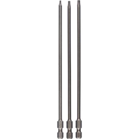 Bosch Extra Hard Torx Schrauberbit-Set T8/T10/T15, 152mm, 3tlg. (1/5)