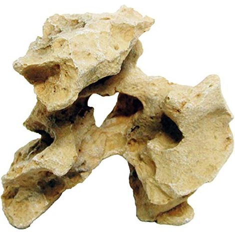 Roccia Gallura Beige Arco con Foro 17x15x11,5cm decorazioni per acquari (1/3)
