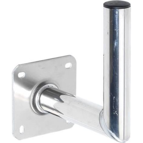 Support mural - Vivanco - Antenne parabolique - Aluminium - Fixe - Gris
