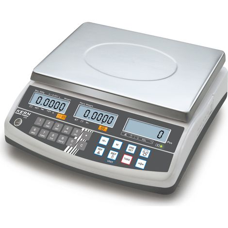 Kern Zählwaage CFS 6K0.1+C kalibriert, Wägebereich 6 kg, Ablesbarkeit 0,1 g (1/3)