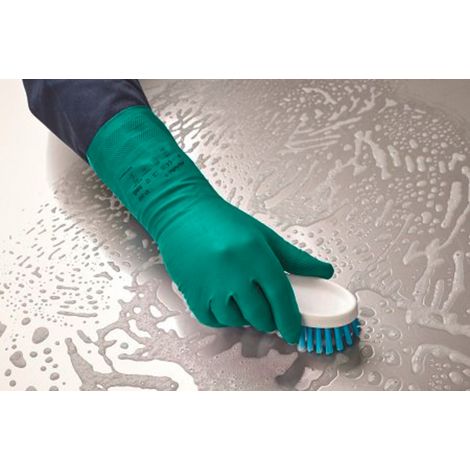 Ansell 37300080 AlphaTec® Nitril Chemiekalienhandschuh Größe (Handschuhe): 8 EN 421:2010, EN 374-1:2