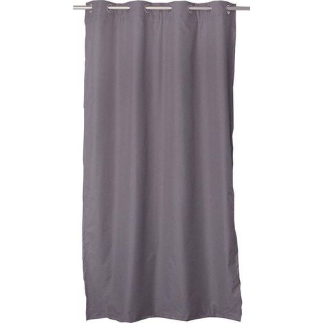 Homemaison – Rideau isolant thermique 140x240 cm en polyester – Doublure polaire pour hiver – Revêtement réfléchissant pour été – 8 œillets en métal (1/4)