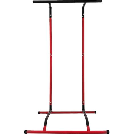 Power Tower, Robuster Stahlrahmen, Verstellbare Höhe, 150 kg Tragfähigkeit, Multifunktionales Gerät, Geeignet für Rücken- und Brusttraining (1/5)