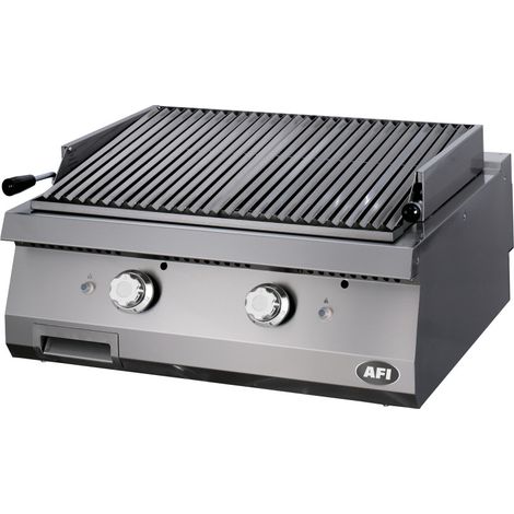 Grill gaz avec pierres de lave - gamme 900 - 2 zones - AFI COLLIN-LUCY