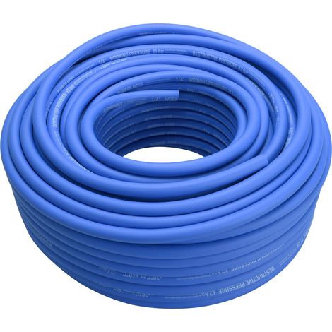 Tubo flessibile per aria EXTOL PREMIUM, gomma, 1/4" (6/12mm), 50m