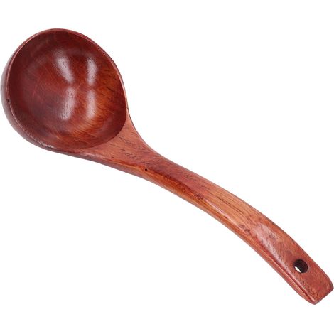 Naturholzlöffel für Suppe, Brei und zum Kochen, 24 cm, 1 Stück (1/5)