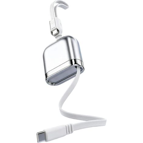 Câble Rétractable Câble Plat Rétractable Type C 240W Pour Téléphone Cordon De Charge Rapide Idéal pour les Jours, Voyages, Camping, Hôtel, Extérieur, Dortoir, Chambre, (1/5)