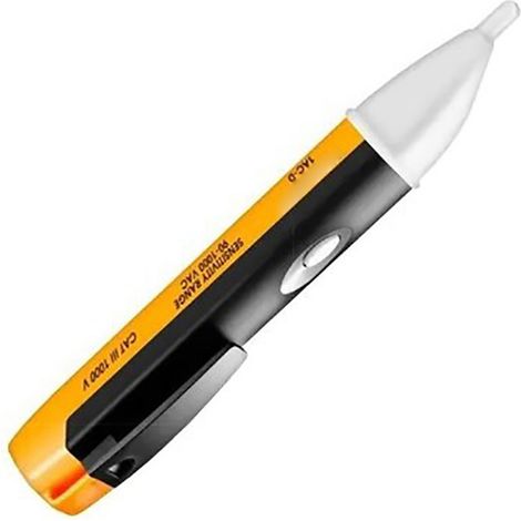 Testeur de tension électronique sans contact avec affichage numérique, testeur de tension inductif ultra-sécurisé VD02 avec LED (1 pièce). (1/5)