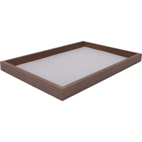 Walnut Jewelry Presentation Tray with Lining (1/5)