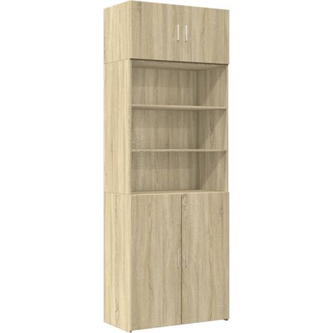 Maison Exclusive - Armadietto Rovere Sonoma 80x42,5x225 cm in Truciolato
