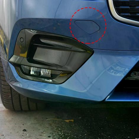 Copertura gancio traino paraurti anteriore, occhiello di traino per accessori VOLVO S90 V90 2017 2018 2019 39839818 31333227 Lato destro passeggero (1/5)