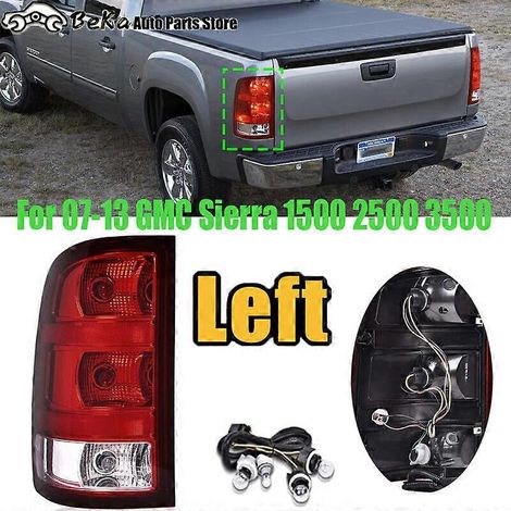 1 feu stop arrière gauche pour GMC Sierra 1500, 2500 et 3500 (2007-2013). (1/5)