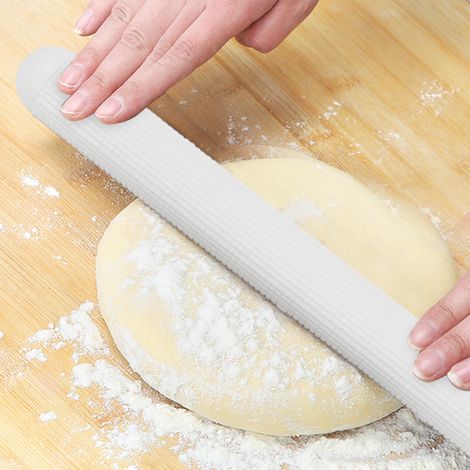 Rouleau à pâtisserie à pois en relief pour décongeler le pain grillé, blanc, 105 g (1/5)
