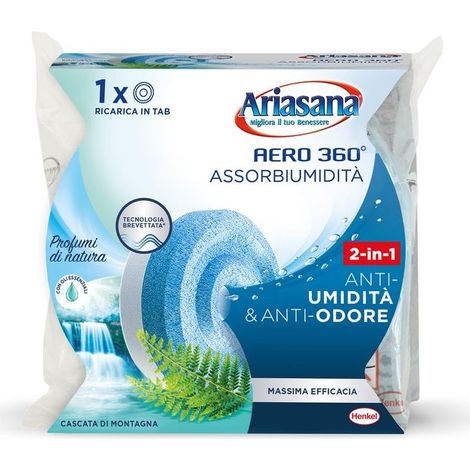 Déshumidificateur Ariasana 2091843 Absorption 450g comprimés