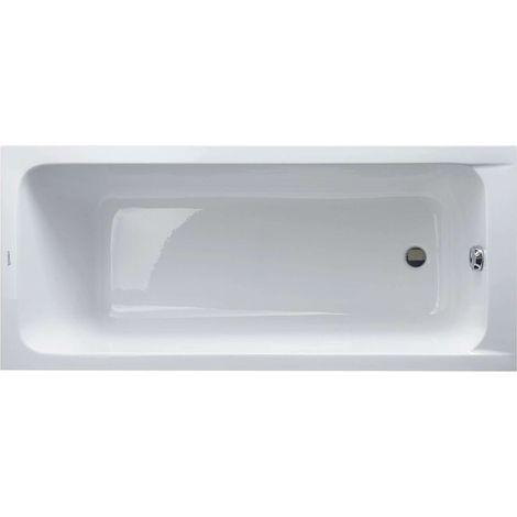 Duravit D-Code - Badewanne 1600+70 cm, Alpinweiß 700096000000000