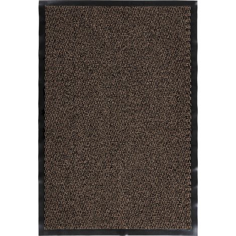 Paillasson intérieur beige antidérapant absorbant - 120 x 80 cm (1/4)