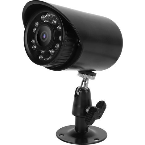 Caméra de surveillance extérieure 1080P 3.6mm vision nocturne IP66 étanche 12V pour maison garage école système PAL