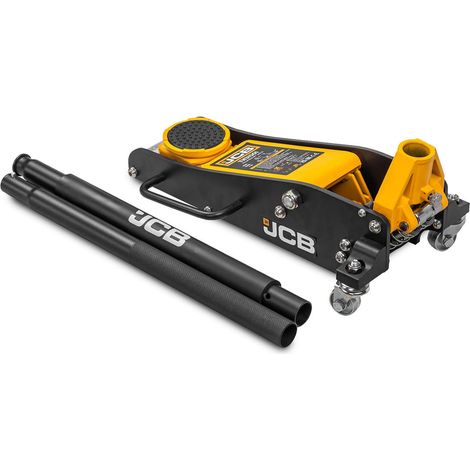 JCB 1.5 Tonne Low-Profile, Double-Pump Aluminium Trolley Jack (1/5)