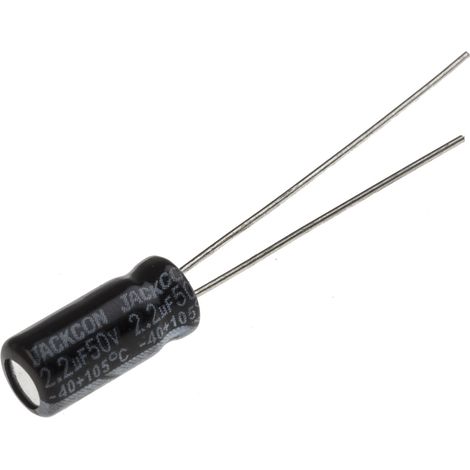 Condensateur RS PRO 2.2µF, 50V c.c.