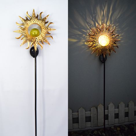 Lampes solaires d'extérieur, adaptées aux jardins, à l'aménagement paysager, au camping, etc., lampes à flamme LED, énergie solaire, infrarouge. (1/5)