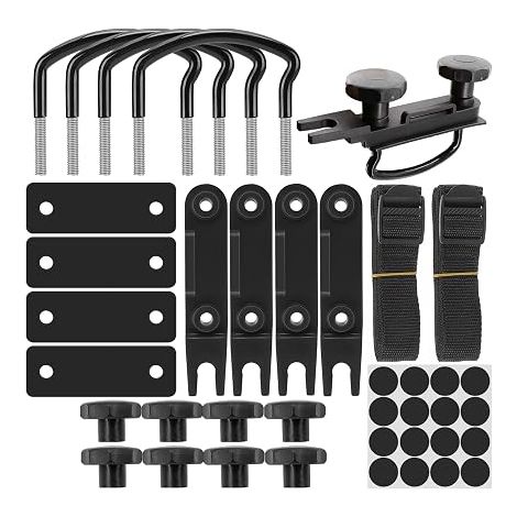 Roof Box Fastener Fixing Kit Roof Box Fixing Kit Roof Box Mounting Kit Car Van Roof Box Mounting Kit (1/5)