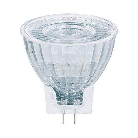 OSRAM Lampada con riflettore MR11 LED con attacco GU4, bianco caldo (2700K), 4.20 W, sostituzione per lampada con riflettore da 35 W, LED STAR MR11 12 V (1/3)