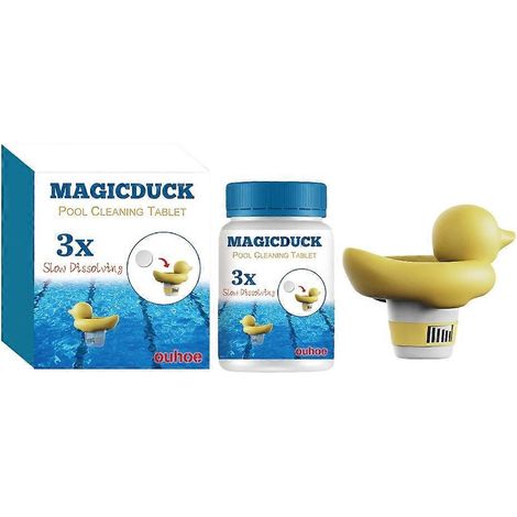 Reinigungstabletten für Schwimmbecken, Ölbindemittel, Wasserfilter-Reinigungszubehör, 20 g + Kugelpistole