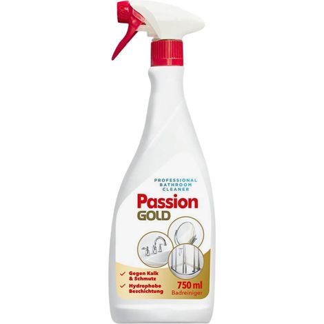 EUDUCO Passion Gold - Spray per il bagno, anticalcare e sgrassatore