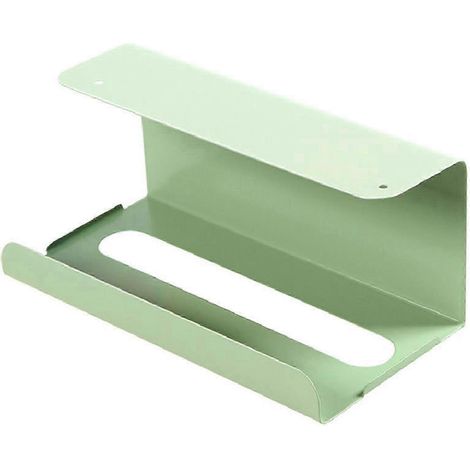 Porte-mouchoirs en fer forgé vert, étagère de rangement sous plan de travail, étagère de rangement de comptoir de cuisine résistante à la corrosion (1/5)