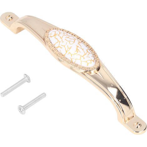 Nordischer goldener Möbelgriff, leicht und luxuriös, für Schubladen, Kleiderschränke und Schranktüren, Möbelgriffe, Möbelbeschläge 1802C-60-128 (1/5)