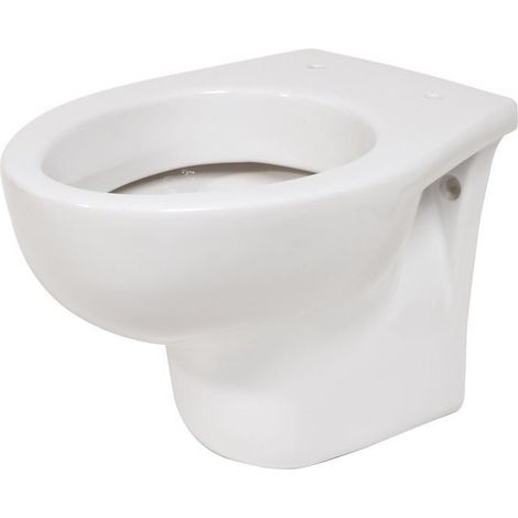 Vaso sospeso per disabili in ceramica bianca senza apertura frontale - Idral Easy 10266 (1/5)