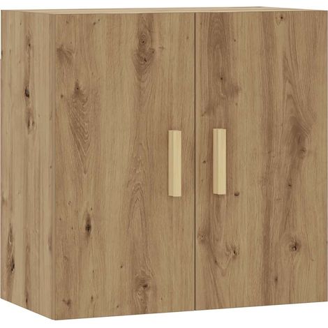 Maison Exclusive - Armadietto a Muro Rovere Artigianale 60x31x60 cm in Truciolato