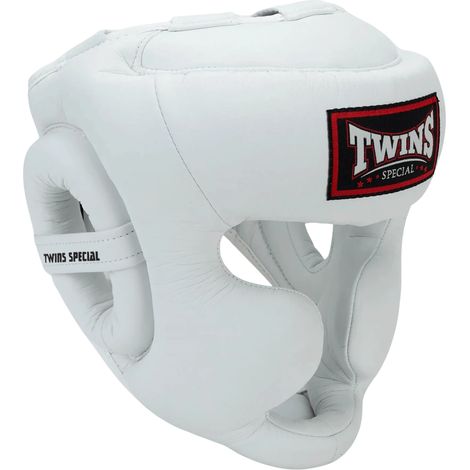 Casque de boxe Twins Special HGS3 blanc XL (1/4)