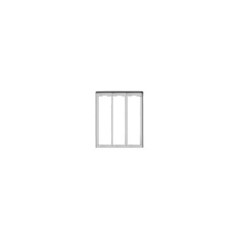 VIMAR - C333 Cornice per 3 placche 3M alluminio