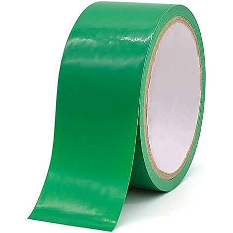 Strapazierfähiges Markierungsband für Objekte und Oberflächen, Grün, 50 mm x 33 m (1/3)