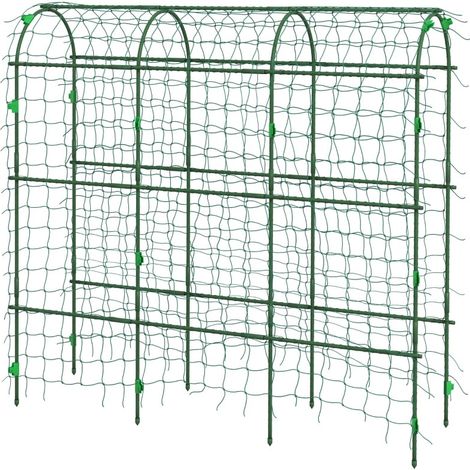 Arche anti-oiseaux Rootz grand format - Arche d'escalade - Treillis de jardin - Montage facile - Acier durable - 43 cm x 182 cm x 183 cm (1/5)