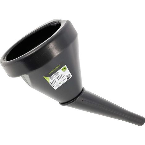 Kunststoff-Winkeltrichter für Kraftstoff und Flüssigkeiten mit Sieb, 140 mm Carmotion