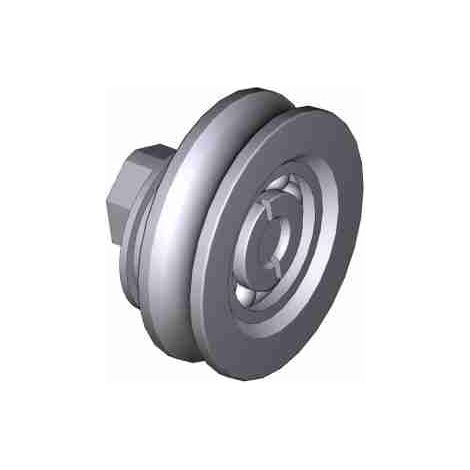 Ruota Carrello Sipario Ricambio CAME 119RIP136